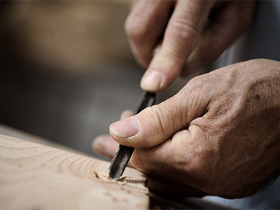 carpenter in Stoke-on-Trent, craftsman working with wood